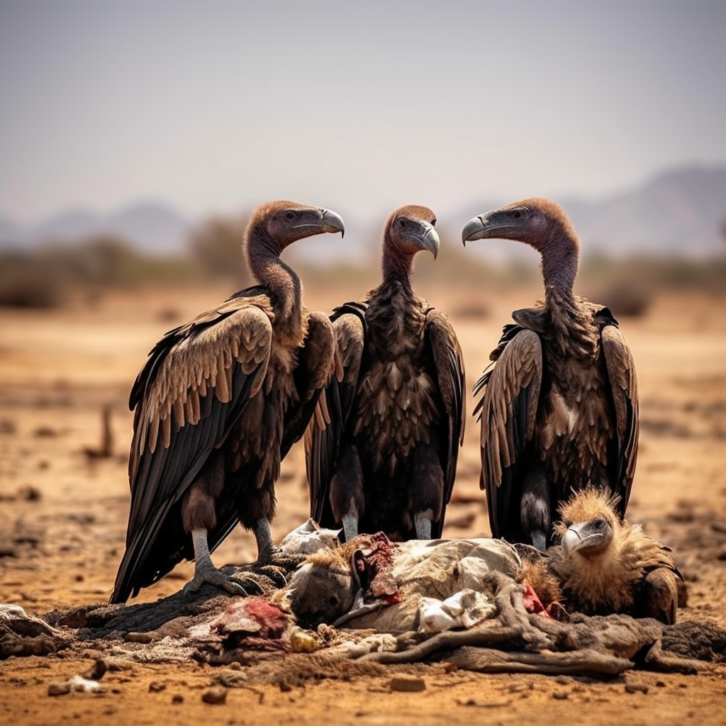 Perché gli avvoltoi possono mangiare carcasse senza ammalarsi