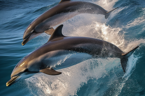 Perché i delfini saltano fuori dall'acqua