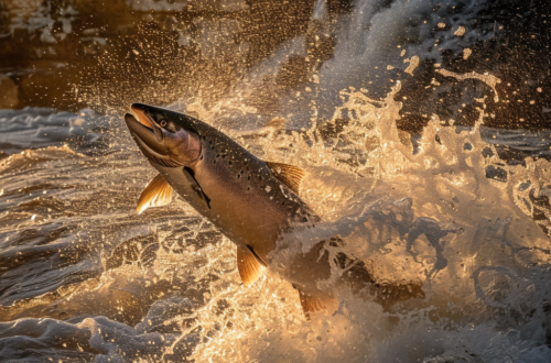 Perché il salmone risale i fiumi controcorrente