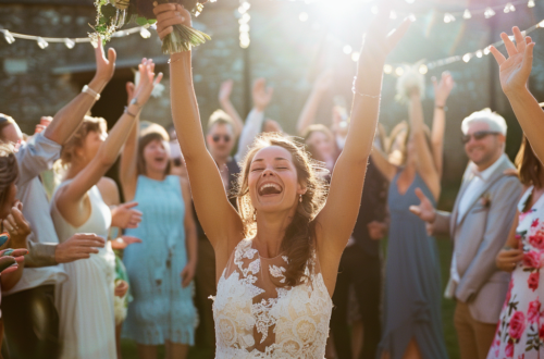 Perché la sposa lancia il bouquet